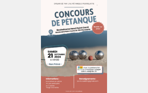 Concours de Pétanque - Pierrelatte