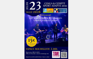 Concert d'Une Ombre à l'Autre" chante Cabrel