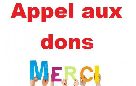 Appel aux dons