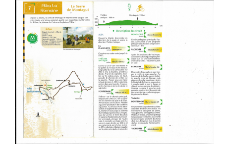 Randonnée Alba la Romaine 07/02