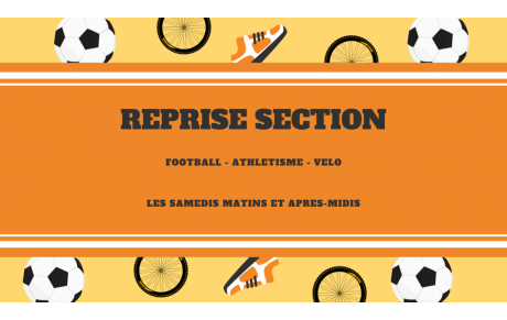 Reprise des activités sur le week-end