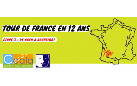 Etape 3 : Tour de France en vélo sport adapté