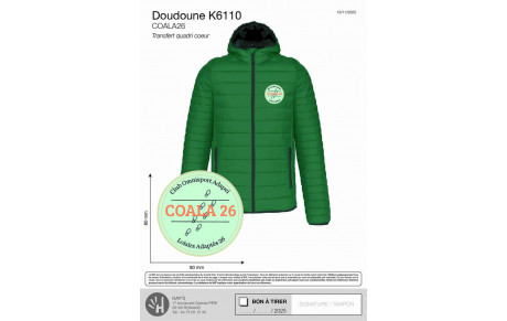 Bon de commande - boutique 25/26