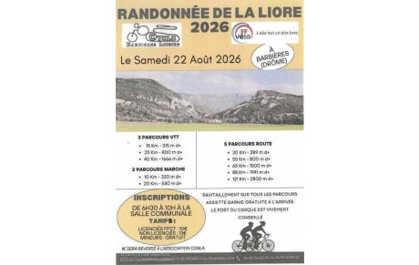 Randonnée de la Liore 2026